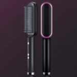 New 2 In 1 Hair Straightener Hot Comb Negative Ion Curling Tong Dual-purpose Electric Hair Brush - Image 7