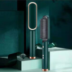 New 2 In 1 Hair Straightener Hot Comb Negative Ion Curling Tong Dual-purpose Electric Hair Brush - Image 10