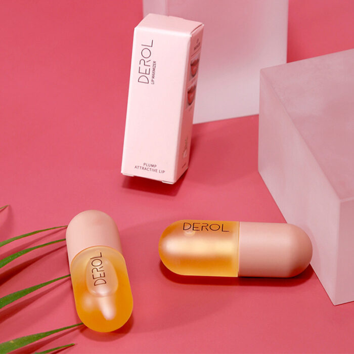 Day Night Instant Volume Lip Plumper Oil Clear Lasting Nourishing Repairing Reduce Lip Fine Line Care Lip Beauty Cosmetic - Image 1