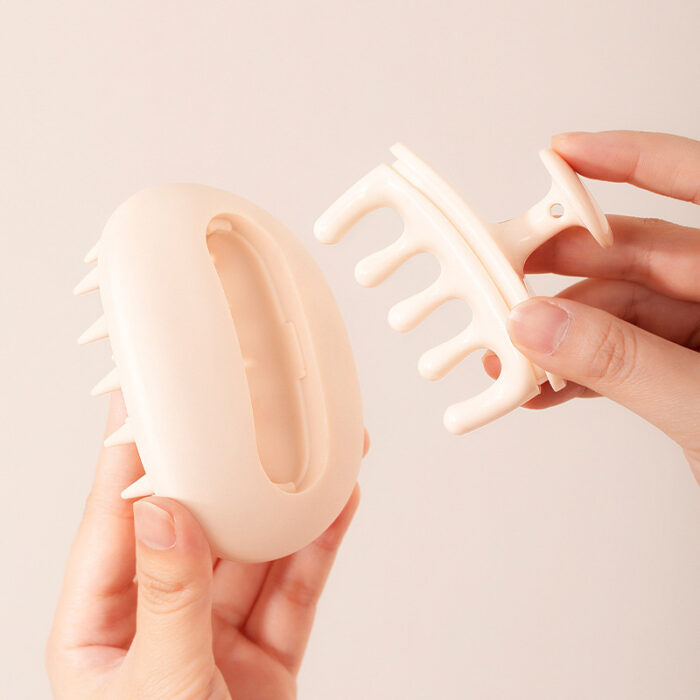 2-in-1 Silicone Shampoo Brush Hair Massage Comb - Image 2
