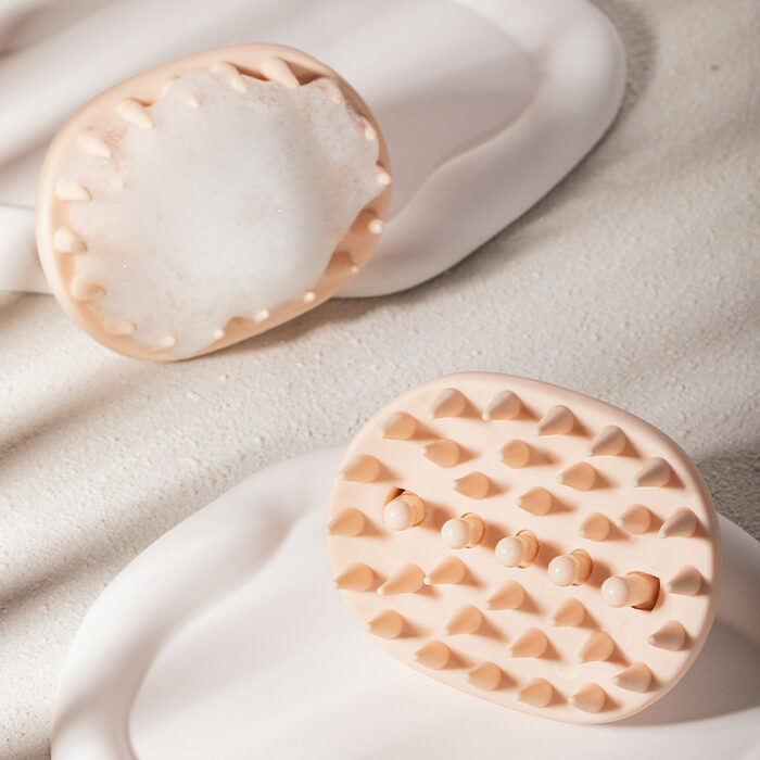2-in-1 Silicone Shampoo Brush Hair Massage Comb - Image 1
